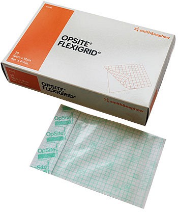 OpSite Flexigrid, film, steril, 6 cm x 7 cm
