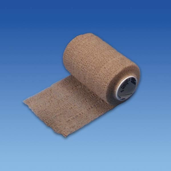 Coban, selvhæftende bind, beige, 5 cm x 4,6 m