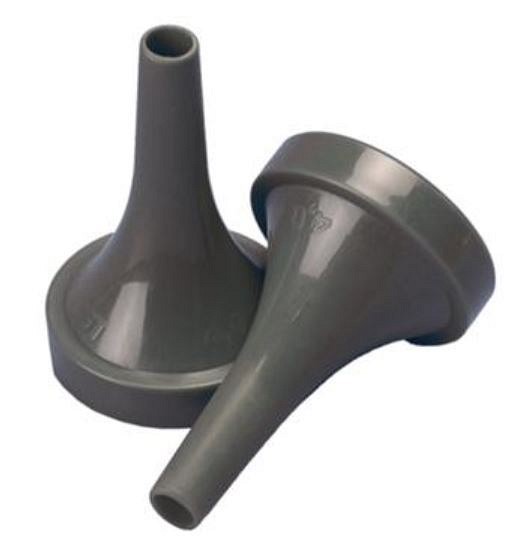 Mediplast, engangs øretragte, grå, oval, 3,25 mm
