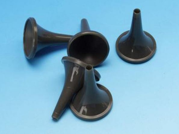 Mediplast, engangs øretragte, grå, oval, 3,25 mm