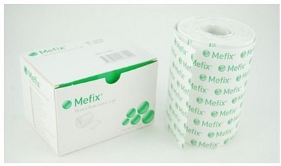 Mefix, fikseringsplaster, rulle, 2,5 cm x 10 m