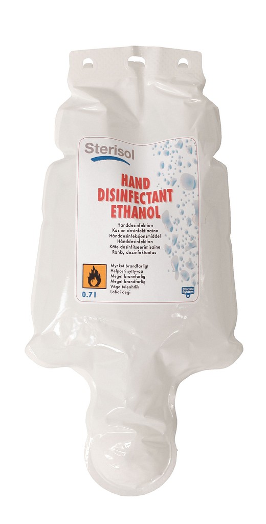 Sterisol, hånddesinfektion, 87%, med glycerin, 700 ml