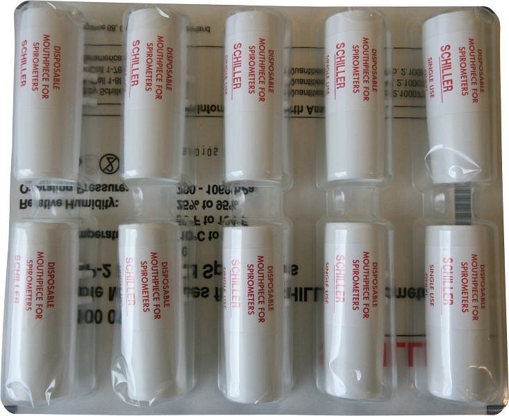 Schiller, mundstykker til spirometer