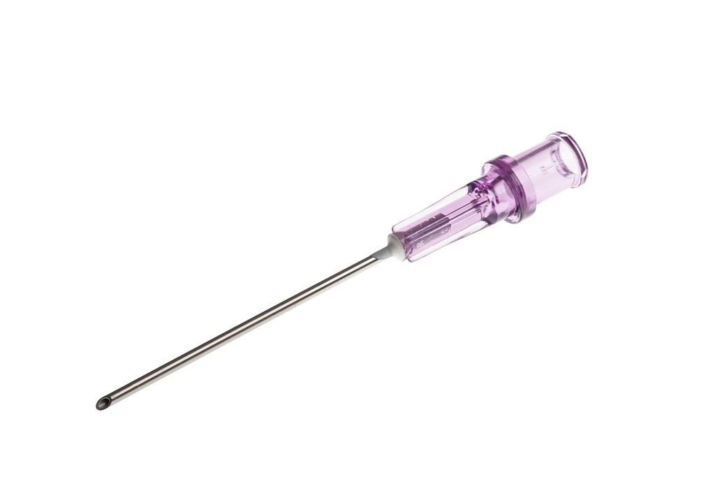BD, optrækskanyle, lilla, stump, m/filter, steril, 18G x 1 1/2in, 1,2 mm x 40 mm