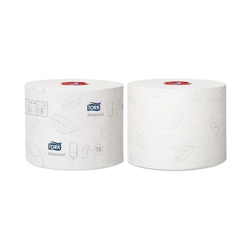 Tork, 2-lags, Mid-size Toiletpapir (T6)