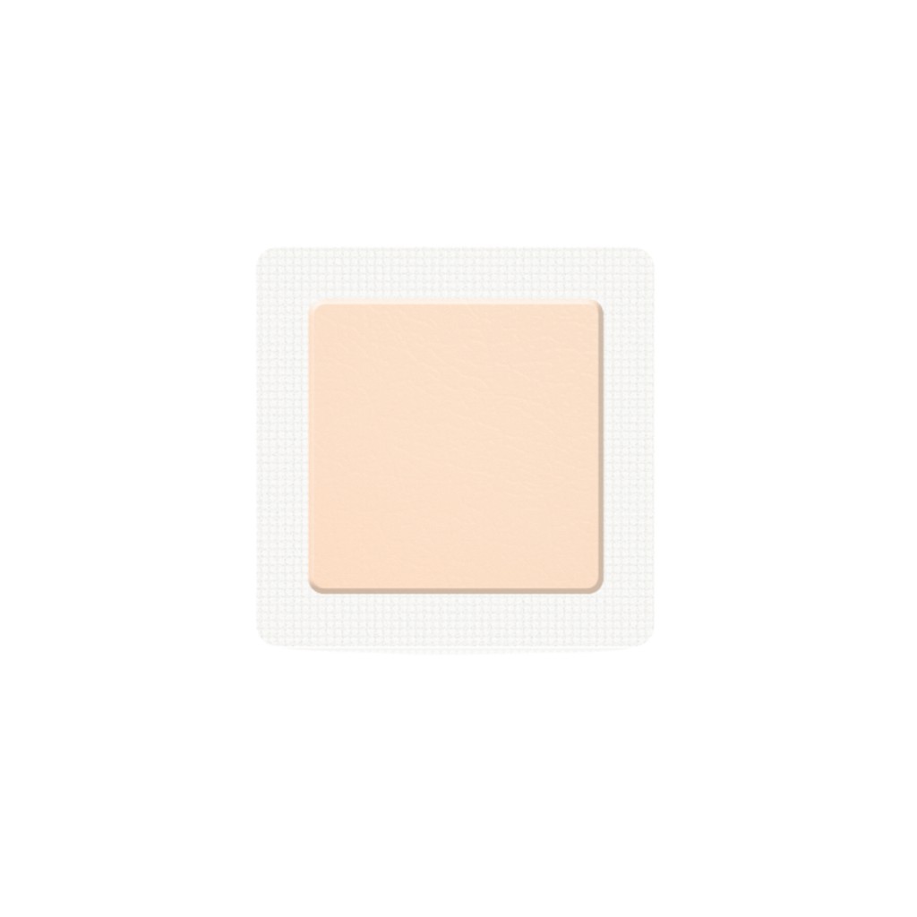 Kliniderm Foam Silikone Border, skumbandage, steril, 10 cm x 10 cm