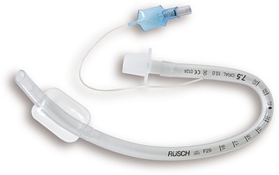 Rüsch AGT trachealtube, med cuff præformet, oral, Murphy, steril, 5 mm