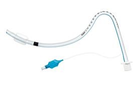 Rüsch trachealtube, Safety Silk præformet tube, nasal med cuff, steril, 4,5 mm