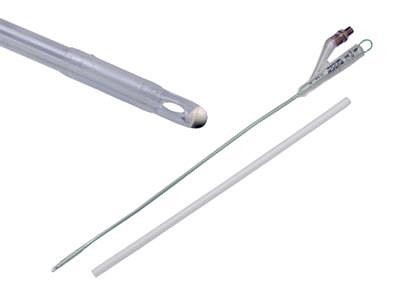 Rüsch Aquaflate, ballonkat. 2-vejs, 3ml,31cm Tiemann m.stilet,st, ch 8