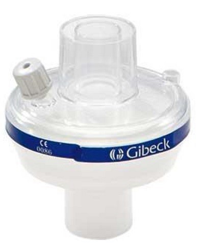 Gibeck, Humid-Vent filter, compact, lige m/Co2 port