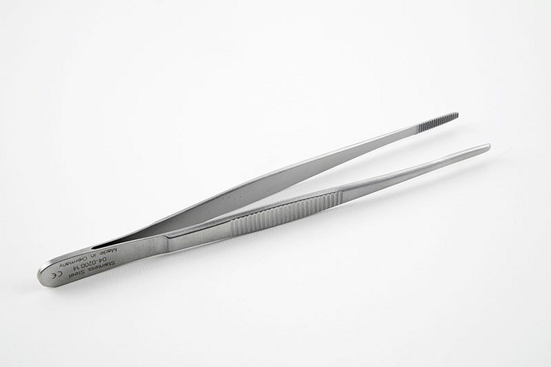 Medicon, pincet, anatomisk, lige, 14,5 cm