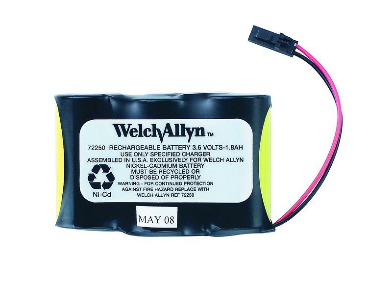 Welch Allyn LumiView, batteri, genopladeligt