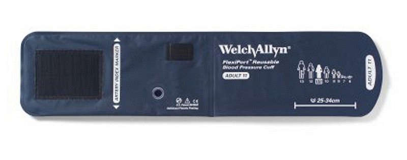 Welch Allyn FlexiPort, manchet voksen u/ slangesæt, 25-34 cm