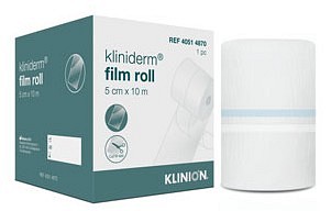 Kliniderm Film, på rulle, 5 cm x 10 m