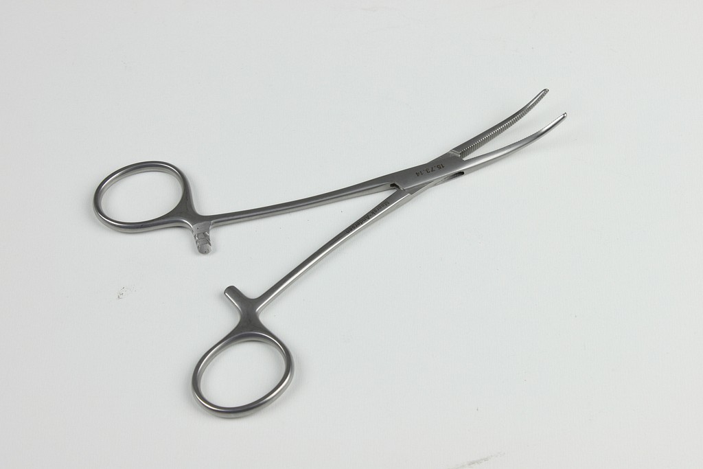 Medicon, arterieklemme, Crile, med lås, 14 cm