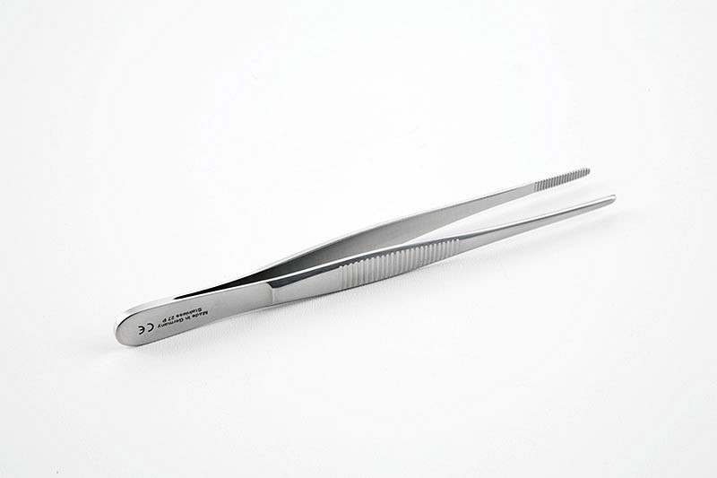 Medicon, pincet, anatomisk, lige, 2,8 mm bid, 11,5 cm