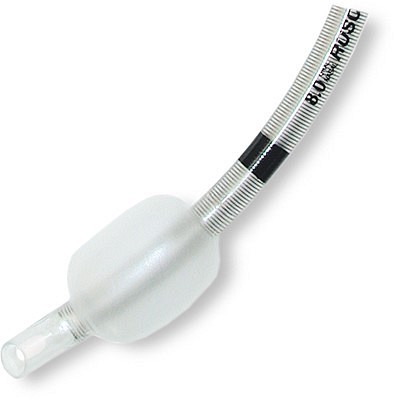 Rüschflex trachealtube, spiraltube med FlexiSlip, med cuff, Murphy, steril, 5,5 mm