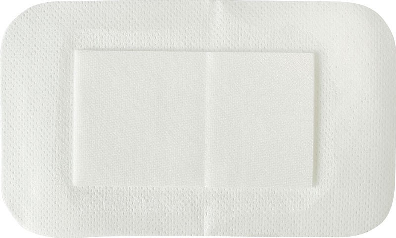 Kliniplast, væsketæt plaster med sårpude 5x5cm, steril, 9 cm x 10 cm