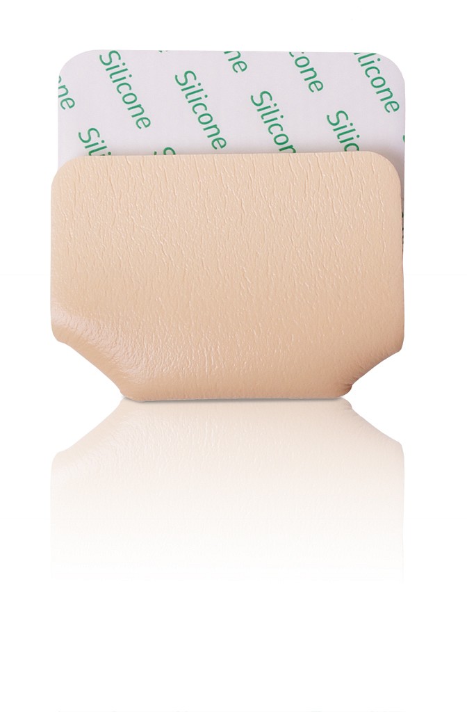 Kliniderm Foam Silikone, hælbandage, steril, 10 cm x 17,5 cm