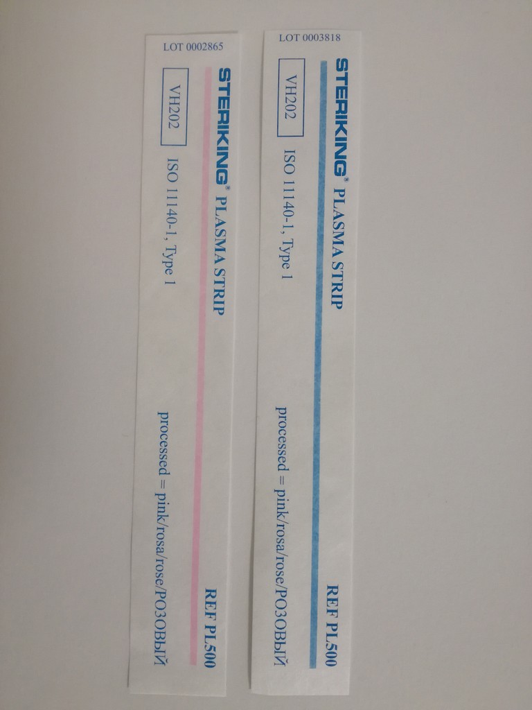 Steriking, indikator strips til H2O2 plasma