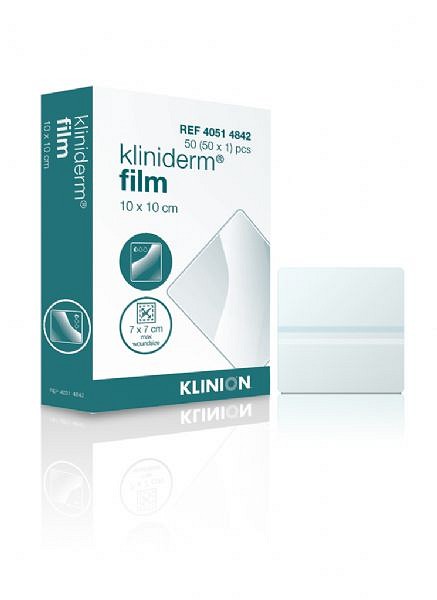 Kliniderm Film, steril, 10 cm x 10 cm