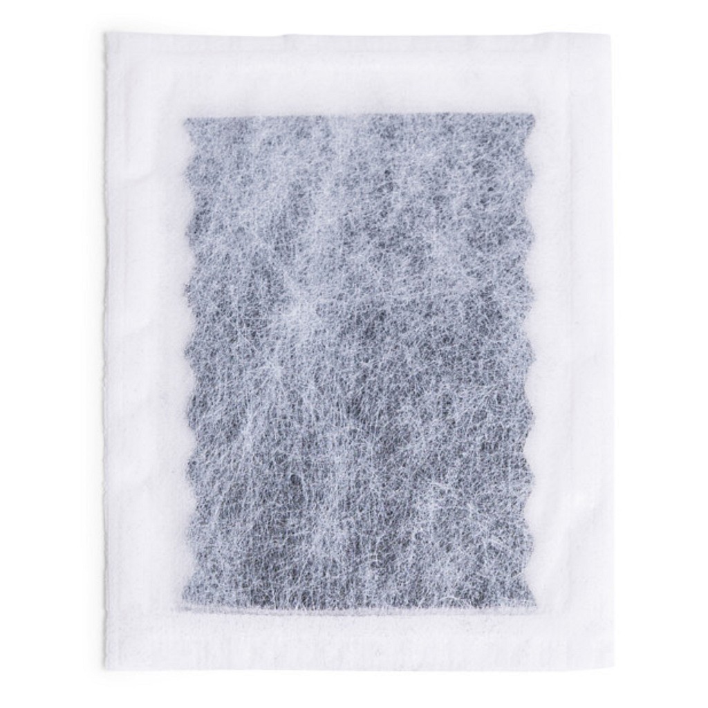 Actisorb Plus 25, KULFORBINDING med sølv, steril, 6,5 cm x 9,5 cm