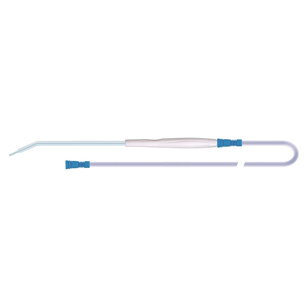 EXTRUDAN Multi Lumen, Sugesæt m/hån, flad spids, ch 20, 185 mm, tragt, s, 350 cm