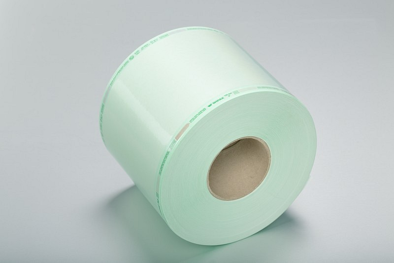 Steriking, autoklavepose rulle u.fold, 350 mm x 200 m