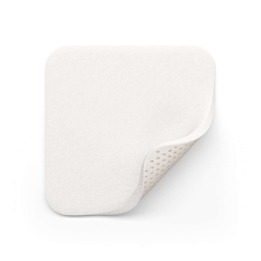 Mepilex XT, skumbandage med Safetac og eksudatkanaler, steril, 20 cm x 20 cm