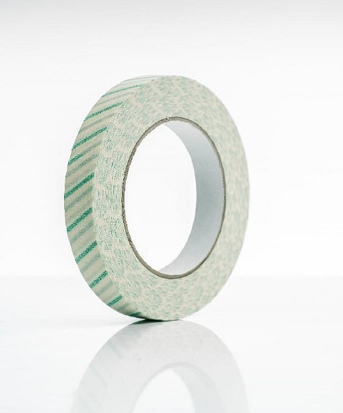 Steriking, autoklavetape hvid m. indikator til damp, latexfri, 19 mm x 50 m