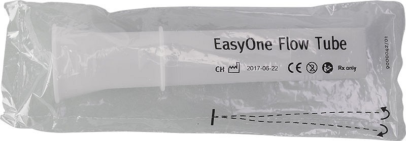 ndd EasyOne Flow Tube, mundstykke til EasyOne Air, eng., enk.vis indpak.