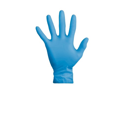 Klinion Protection Ultra Comfort, nitrilhandske, blå, PF, large