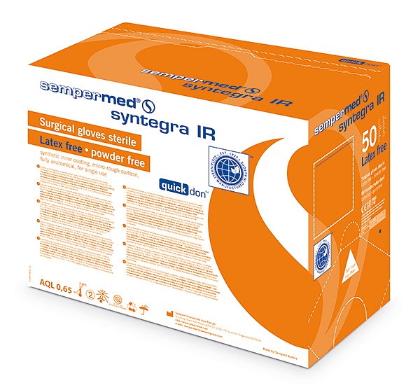 Sempermed Syntegra IR, Latexfri OP handske,, str 6