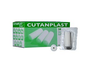 Cutanplast, anal hæmostatisk gelatine tampon steril, 3 cm x 8 cm