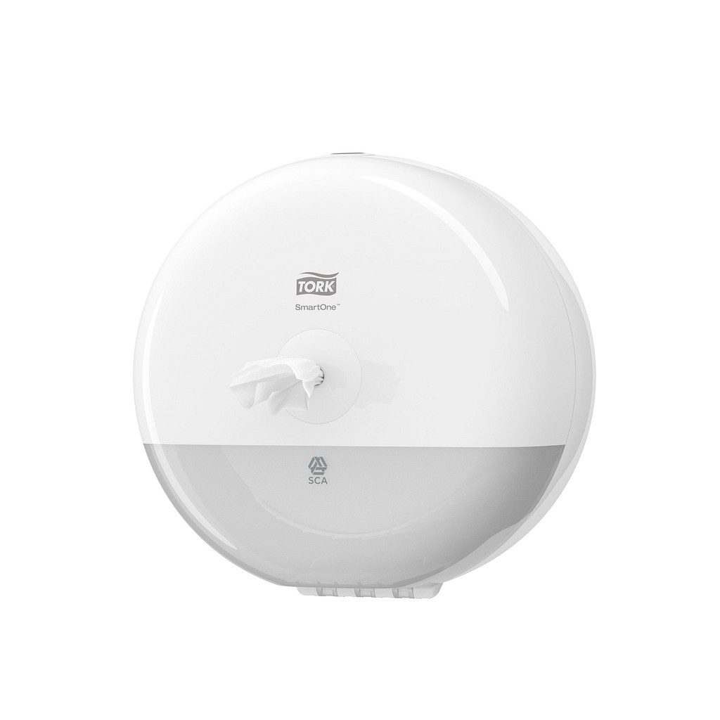Tork Dispenser, SmartOne Mini til Toiletpapir,T9, Hvid