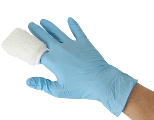 Kliniderm Debride, Debrideringspad, finger, steril, 8 cm x 4 cm