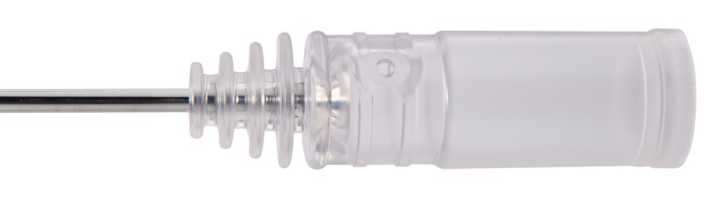 human med, irri/aspiration cannula, engangs 4:hul, st., L: 30 cm, Ø: 3,8 mm