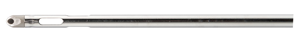 human med, irri/aspiration cannula, engangs 4:hul, st., L: 30 cm, Ø: 3,8 mm
