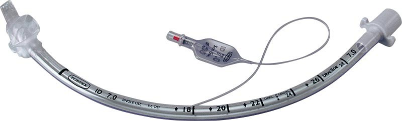 Portex, trachealtube med cuff, Murphy, steril, 7 mm