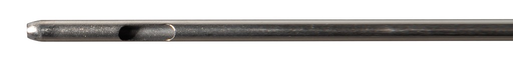 Human med/BEAULI, Infiltration Cannula, 2 huller, åben spids, steril, L:12 cm , Ø 2mm