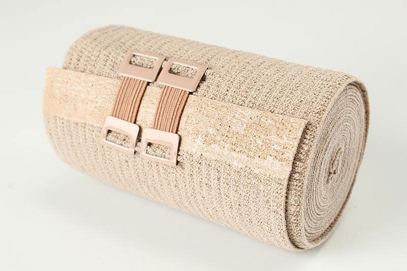Dauerbind K, 58% bomuld, 24% polyamid,8% elasthan, 10% viscose, 10 cm x 7 m
