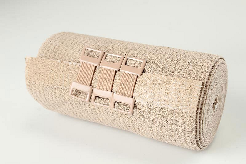 Dauerbind K, 58% bomuld, 24% polyamid,8% elasthan, 10% viscose, 12 cm x 7 m