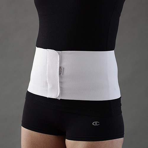 Nordicare FIGUR, stomibælte velcro, hvid, L:80-95cm, H:16cm, small