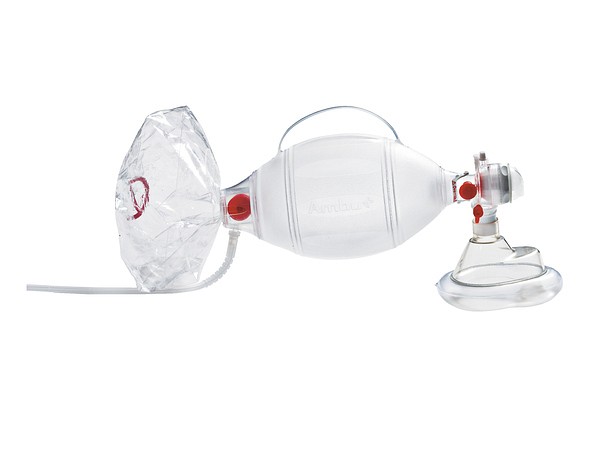 Ambu Spur II ventilationsballon, voksen, med maske str. 5