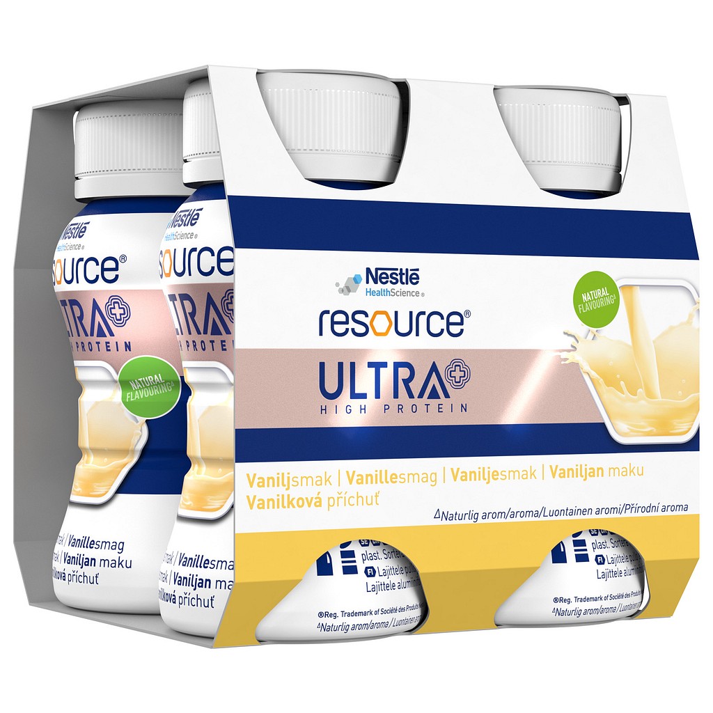 Resource Ultra Plus, vanilje XS, 125 ml