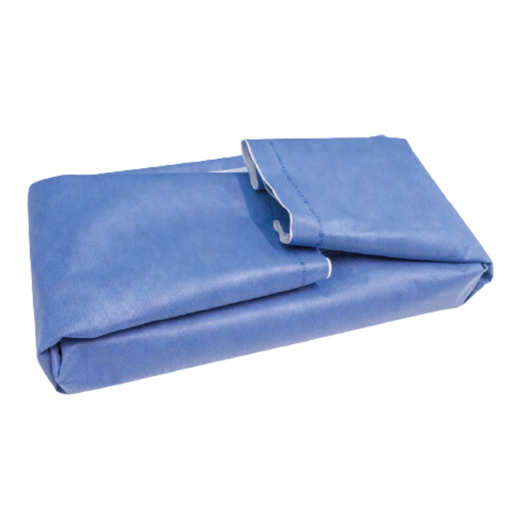 Steriking, dobbelte ark SMX 1 (37+47gsm), blå/hvid, 100 cm x 100 cm