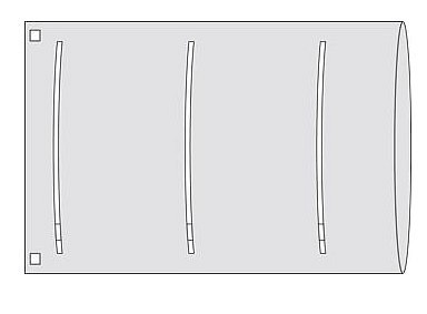 Barrier, røntgenovertræk, transparent C-bue, steril, 110 cm x 180 cm