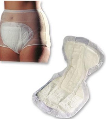Absorin Comfort Sanette, anatomisk formet ble, extra, gul, 69 cm
