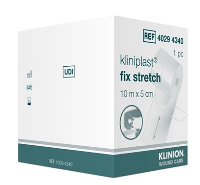 Kliniplast Fix fikseringsplaster, non-woven, 5 cm x 10 m