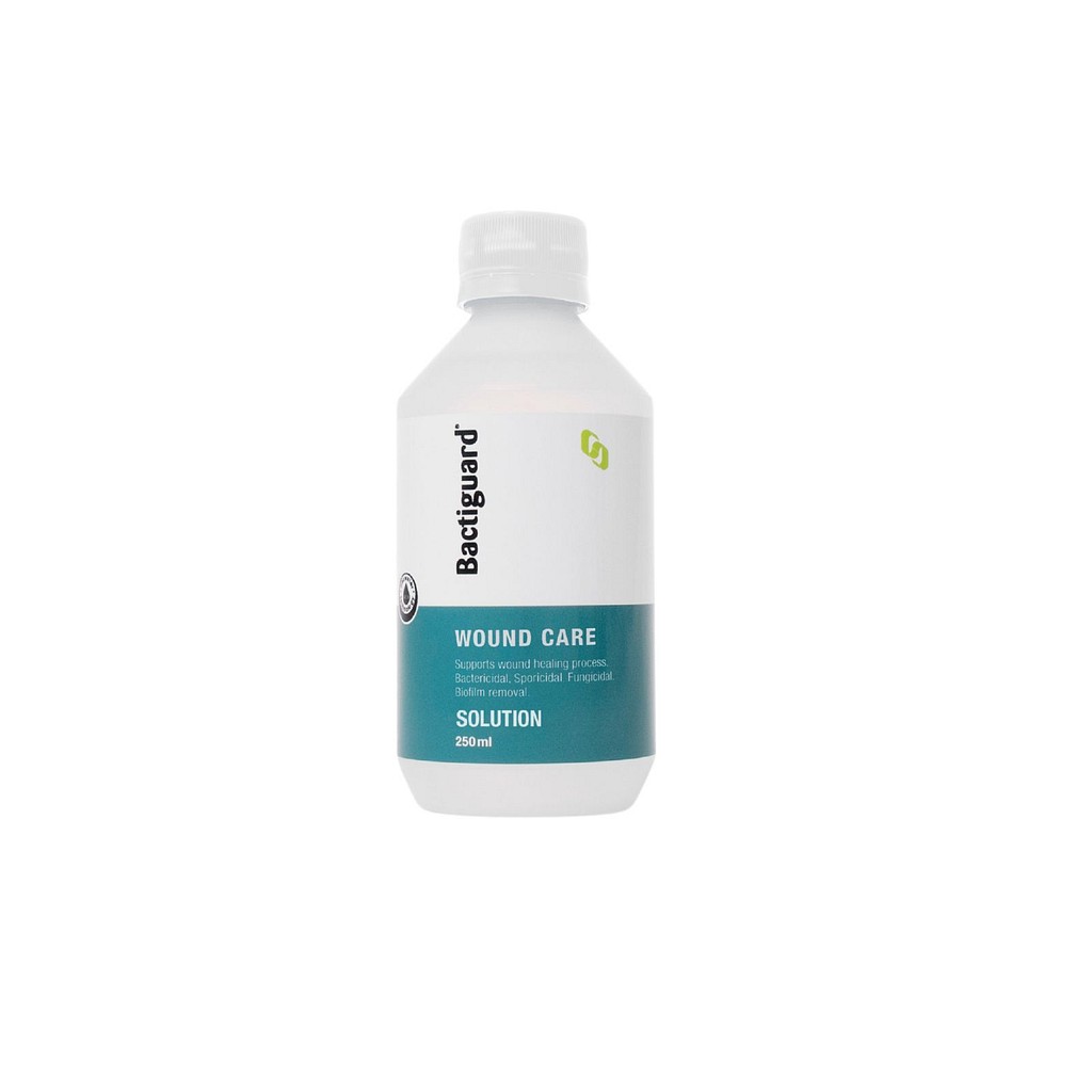 Bactiguard wound care, Antimikrobiel sårskyllevæske u. spray, 250 ml